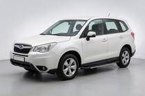 Subaru Forester 2013–2018 Sidetrin Bosphorus Grey (2 stk., aluminium) foto 1