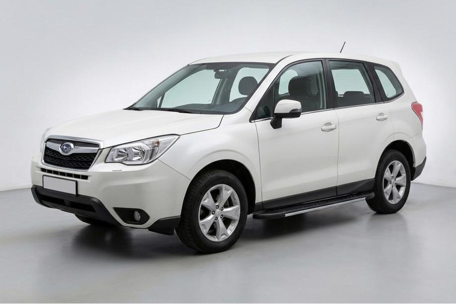 Subaru Forester 2013–2018 Sidetrin Bosphorus Grey (2 stk., aluminium) Image