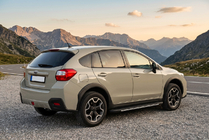Subaru XV 2011–2017 Sidetrin Bosphorus Grey (2 stk., aluminium) foto 1