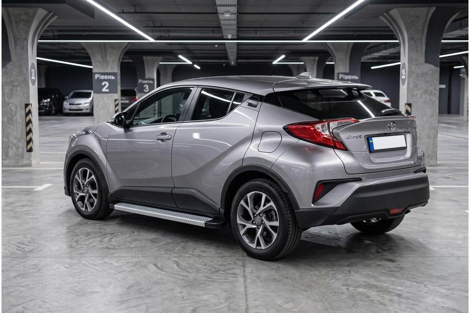 Toyota C-HR 2016–2023 Sidetrin Maya V2 (2 stk., aluminium) Image