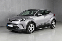 Toyota C-HR 2016–2023 Sidetrin Bosphorus Grey (2 stk., aluminium) foto 1