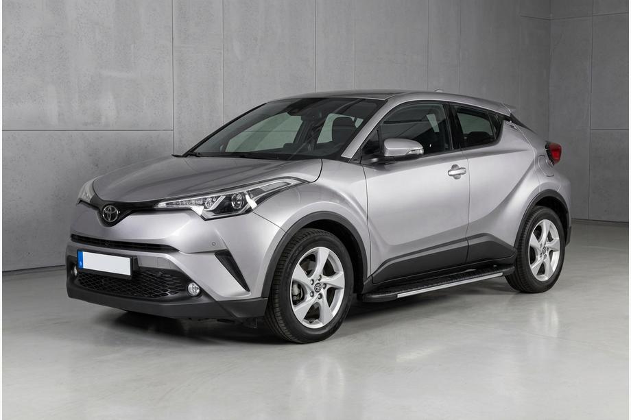 Toyota C-HR 2016–2023 Sidetrin Bosphorus Grey (2 stk., aluminium) Image