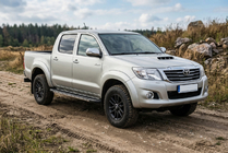 Toyota Hilux 2006–2015 Sidetrin Bosphorus Grey (2 stk., aluminium) foto 1