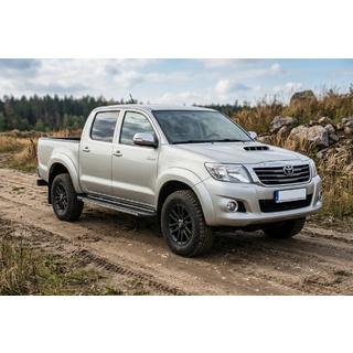 Sidetrin Bosphorus Grey (2 stk., aluminium) Toyota Hilux 2006–2015 foto 1