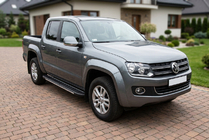 Volkswagen Amarok 2010–2022 Sidetrin Bosphorus Grey (2 stk., aluminium) foto 1