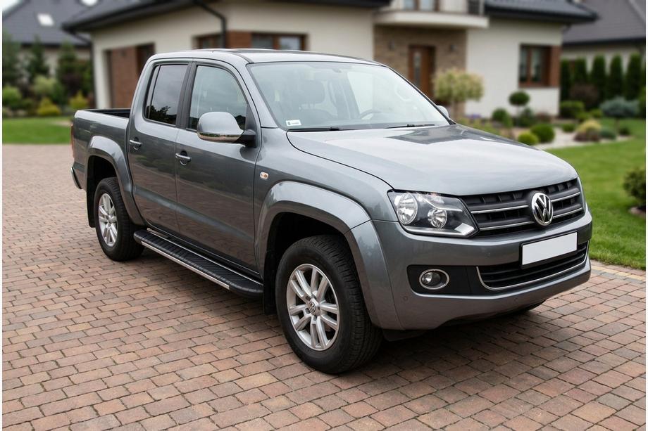 Volkswagen Amarok 2010–2022 Sidetrin Bosphorus Grey (2 stk., aluminium) Image