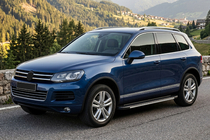 Volkswagen Touareg 2010–2018 Sidetrin Bosphorus Grey (2 stk., aluminium) foto 1