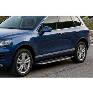 Sidetrin Bosphorus Grey (2 stk., aluminium) Porsche Cayenne 2003–2010 foto 1