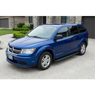 Maya Blue sidetrin (2 stk., aluminium) foto 1