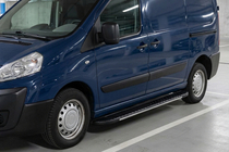 Citroen Jumpy 2007–2017 Sidetrin Bosphorus Grey (2 stk., aluminium) foto 1