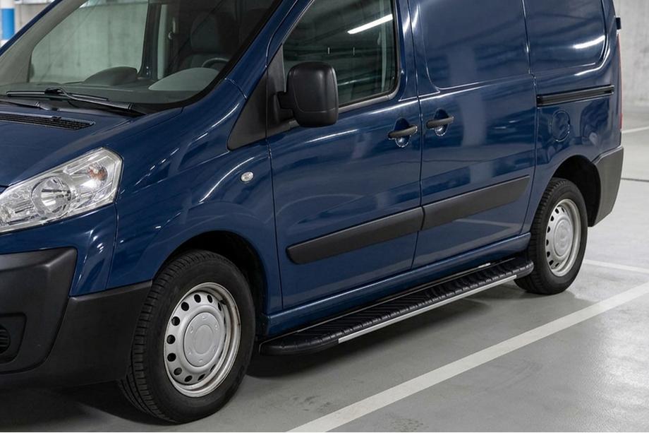 Citroen Jumpy 2007–2017 Sidetrin Bosphorus Grey (2 stk., aluminium) Image