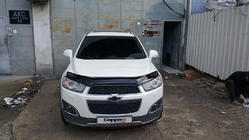 Chevrolet Captiva 2006–2019 Stenslagsbeskytter til motorhjelm 2012+ EU (EuroCap) foto 4