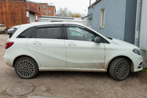 Mercedes B-klasse W246 2011–2018 Vindafvisere til sideruder (4 stk., HIC) foto 3