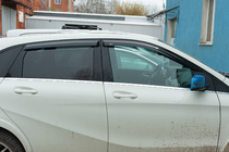 Mercedes B-klasse W246 2011–2018 Vindafvisere til sideruder (4 stk., HIC) foto 4