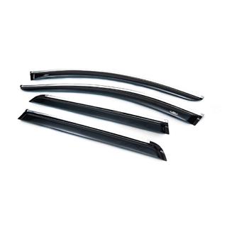 Vindafvisere til sideruder med kromliste (4 stk., HIC) Volvo XC90 2002–2014 foto 4