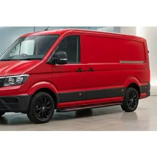 Sidetrin Maya Red (2 stk., aluminium)