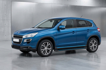 Peugeot 4008 2012–2017 Maya Blue sidetrin (2 stk., aluminium) foto 1