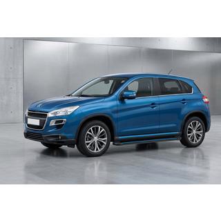 Maya Blue sidetrin (2 stk., aluminium) foto 1