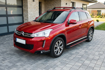 Citroen C-4 Aircross 2012–2017 Sidetrin Maya Red (2 stk., aluminium) foto 1