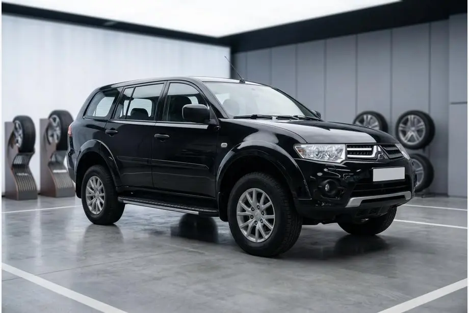 Mitsubishi Pajero Sport 2008–2015 Sidetrin Bosphorus Grey (2 stk., aluminium) Image