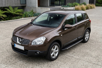 Nissan Qashqai 2007–2010 Sidetrin Bosphorus Grey (2 stk., aluminium) foto 1