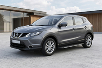 Nissan Qashqai 2014–2021 Bosphorus Grey sidetrin (2 stk., aluminium) foto 1