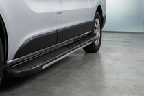 Renault Trafic 2015– Sidetrin Bosphorus Grey (2 stk., aluminium) foto 1