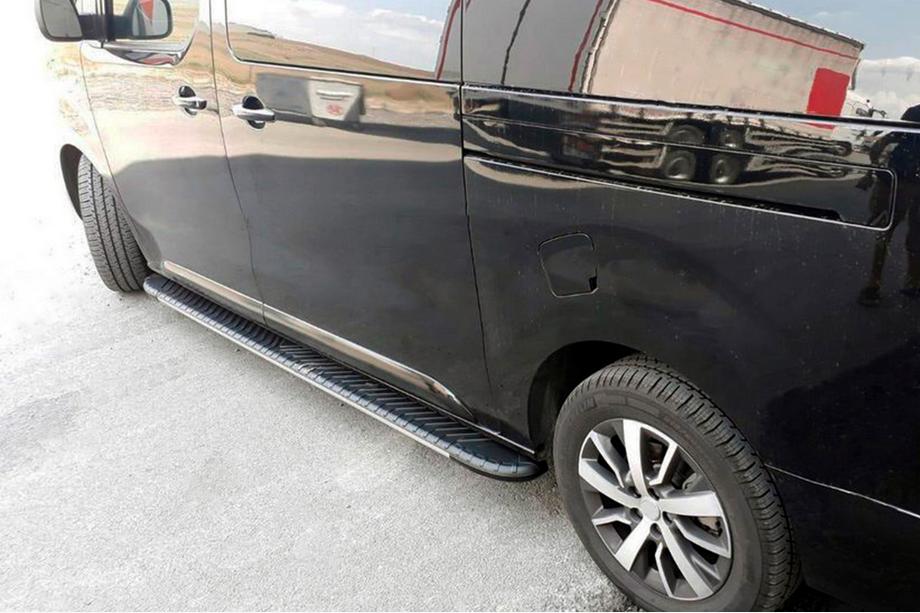 Citroen Jumpy/Dispatch 2017– Sidetrin Bosphorus Grey (2 stk., aluminium) Image