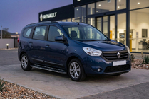 Dacia Lodgy 2012–2022 Sidetrin Bosphorus Grey (2 stk., aluminium) foto 1