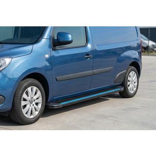 Maya Blue sidetrin (2 stk., aluminium) foto 1