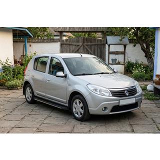 Sidetrin Bosphorus Grey (2 stk., aluminium) Dacia Sandero 2007–2013 foto 1