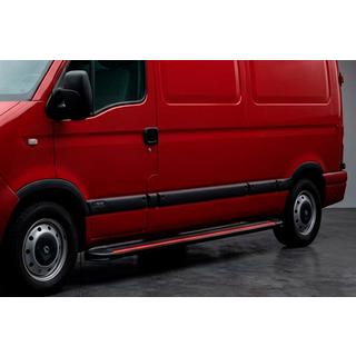 Sidetrin Maya Red (2 stk., aluminium) foto 1