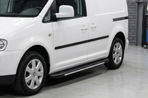 Volkswagen Caddy 2010–2015 Sidetrin Bosphorus Grey (2 stk., aluminium) foto 1