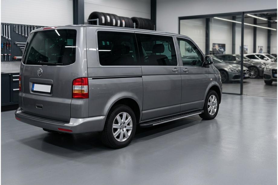 Volkswagen T5 Caravelle 2004–2010 Sidetrin Bosphorus Grey (2 stk., aluminium) Lang akselafstand Image