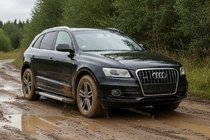 Audi Q5 2008–2017 Sidetrin New Vision Grey (2 stk., aluminium) foto 1