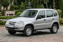 Chevrolet Niva 1998–2020 Sidetrin New Vision Grey (2 stk., aluminium) foto 1