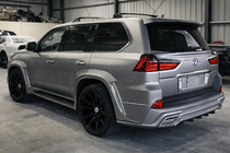 Lexus LX570/450d 2008–2022 Nederste spoiler V1 (2016-2023) Hvid farve foto 4