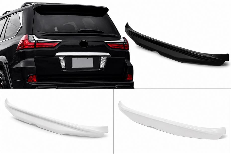 Lexus LX570/450d 2008–2022 Nederste spoiler V1 (2016-2023) Hvid farve Image