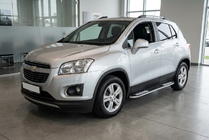 Chevrolet Trax 2012–2023 Sidetrin Tayga V2 (2 stk., aluminium) foto 1