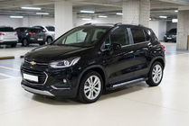 Chevrolet Trax 2012–2023 Sidetrin New Vision Black (2 stk., aluminium) foto 1