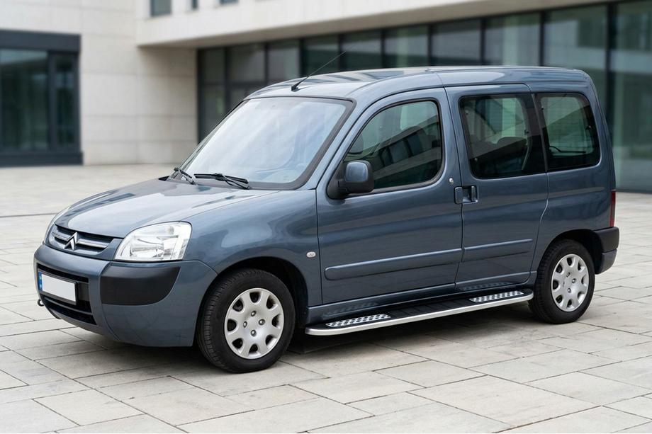 Citroen Berlingo 1996–2008 Sidetrin Tayga V2 (2 stk., aluminium) Image