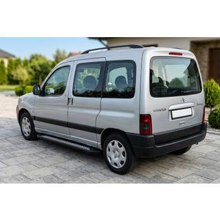 Sidetrin New Vision Black (2 stk., aluminium) Citroen Berlingo 1996–2008 foto 1