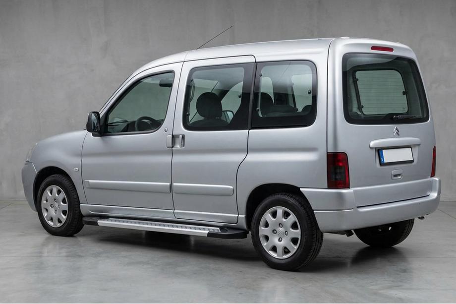 Citroen Berlingo 1996–2008 Sidetrin New Vision Grey (2 stk., aluminium) Foto 1