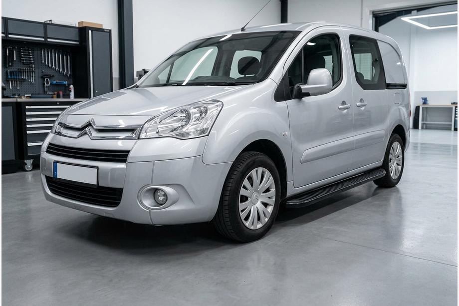 Citroen Berlingo 2008–2018 Sidetrin Tayga Black (2 stk., aluminium) Image