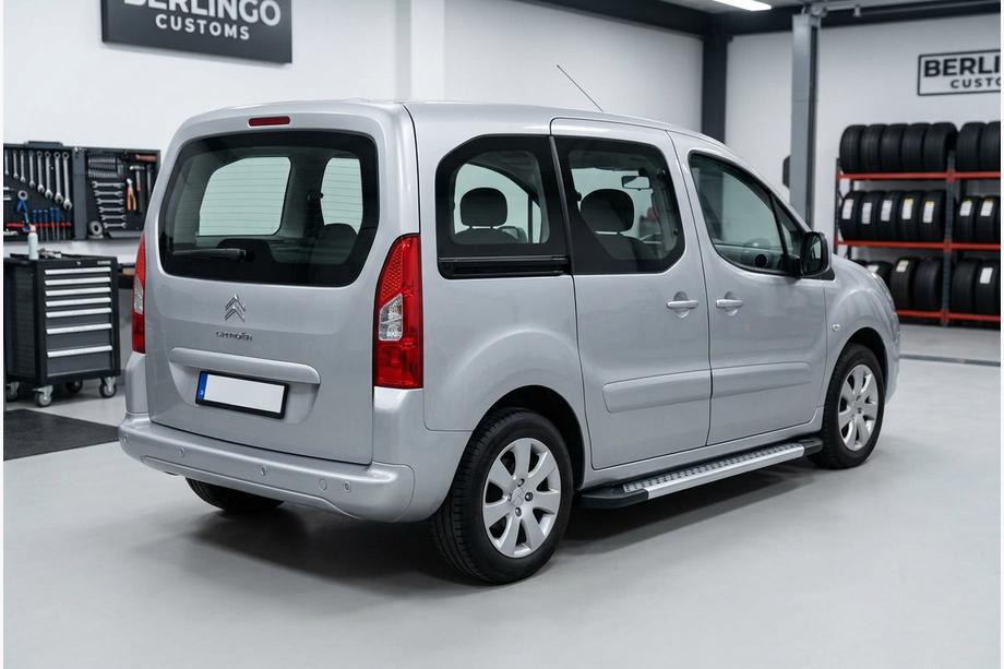 Citroen Berlingo 2008–2018 Sidetrin New Vision Grey (2 stk., aluminium) Foto 1