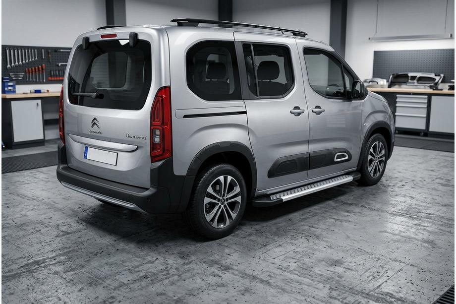 Citroen Berlingo/Multispace 2018– Sidetrin New Vision Grey (2 stk., aluminium) Kort akselafstand Image