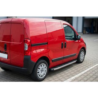 BlackLine sidetrin (2 stk., aluminium) Citroen Nemo 2007–2017 foto 1