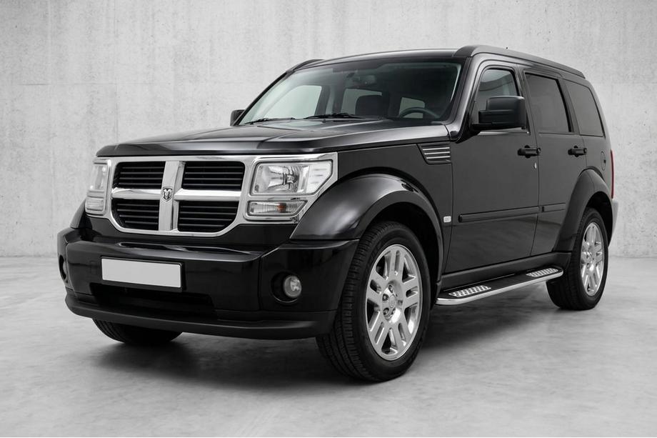 Dodge Nitro 2006–2011 Sidetrin Tayga V2 (2 stk., aluminium) Image
