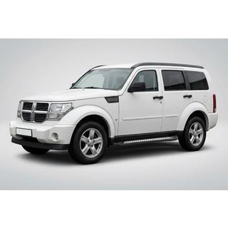 Sidetrin New Vision Black (2 stk., aluminium) Dodge Nitro 2006–2011 foto 1
