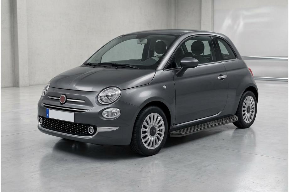 Fiat 500/500L 2013–2022 Sidetrin Tayga Black (2 stk., aluminium) Image